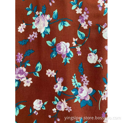 Weiche Farben Kleid Material 100%Viskose Stoff für Frau